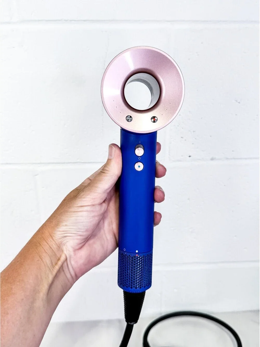 Dyson Supersonic Hair Dryer HD07 Blue and Rose Gold